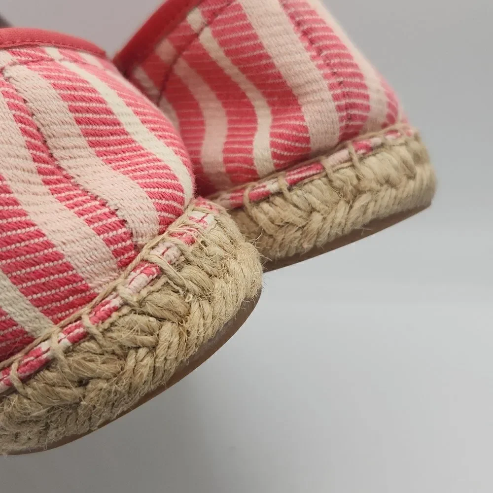 Talbots Casual Catus Rose Espadrilles with Leather Tassels Women’s 9M